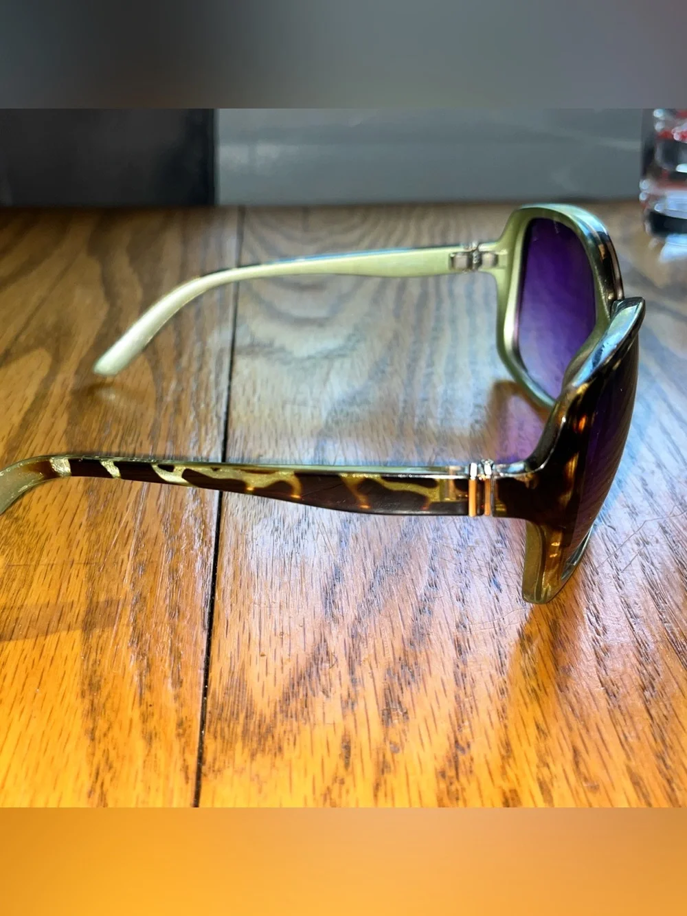 Women’s Sunglasses LARGE Tortoise Leopard Frames - FRAMES ONLY
